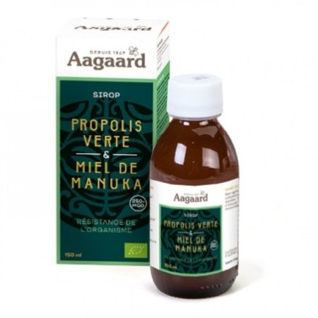 SIROP PROPOLIS VERTE & MANUKA AAGAARD 150ml